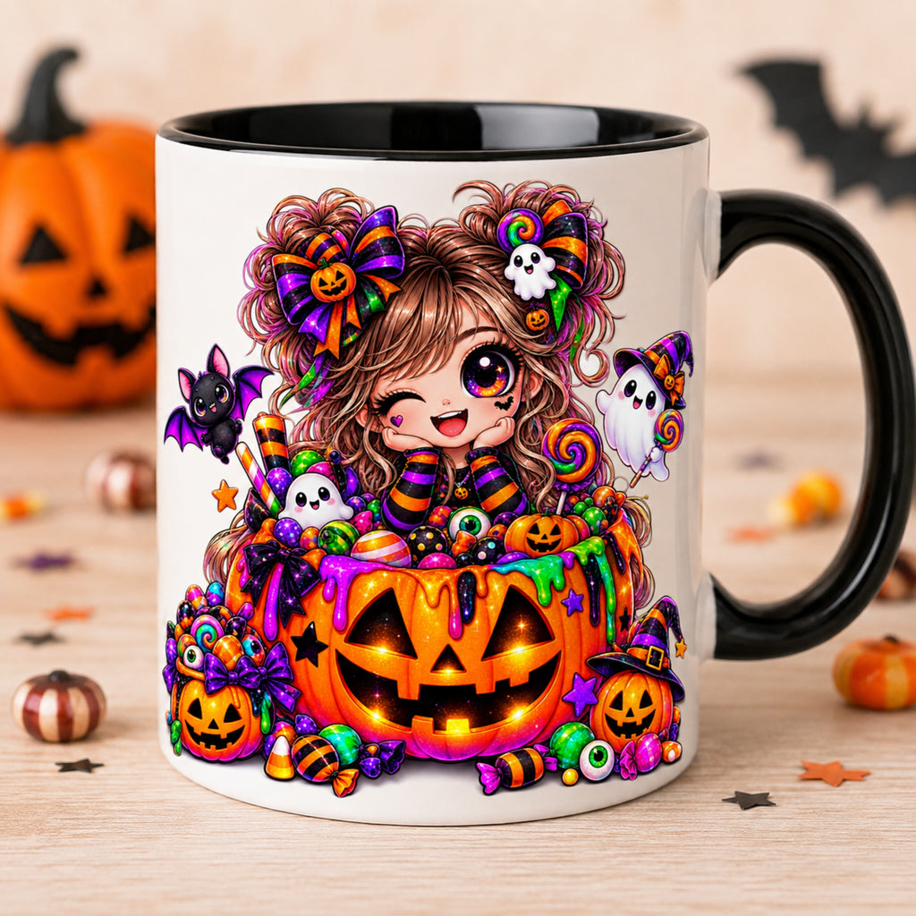 14 Cute Neon Halloween Cliparts PNG – 300 DPI – Transparante Achtergrond